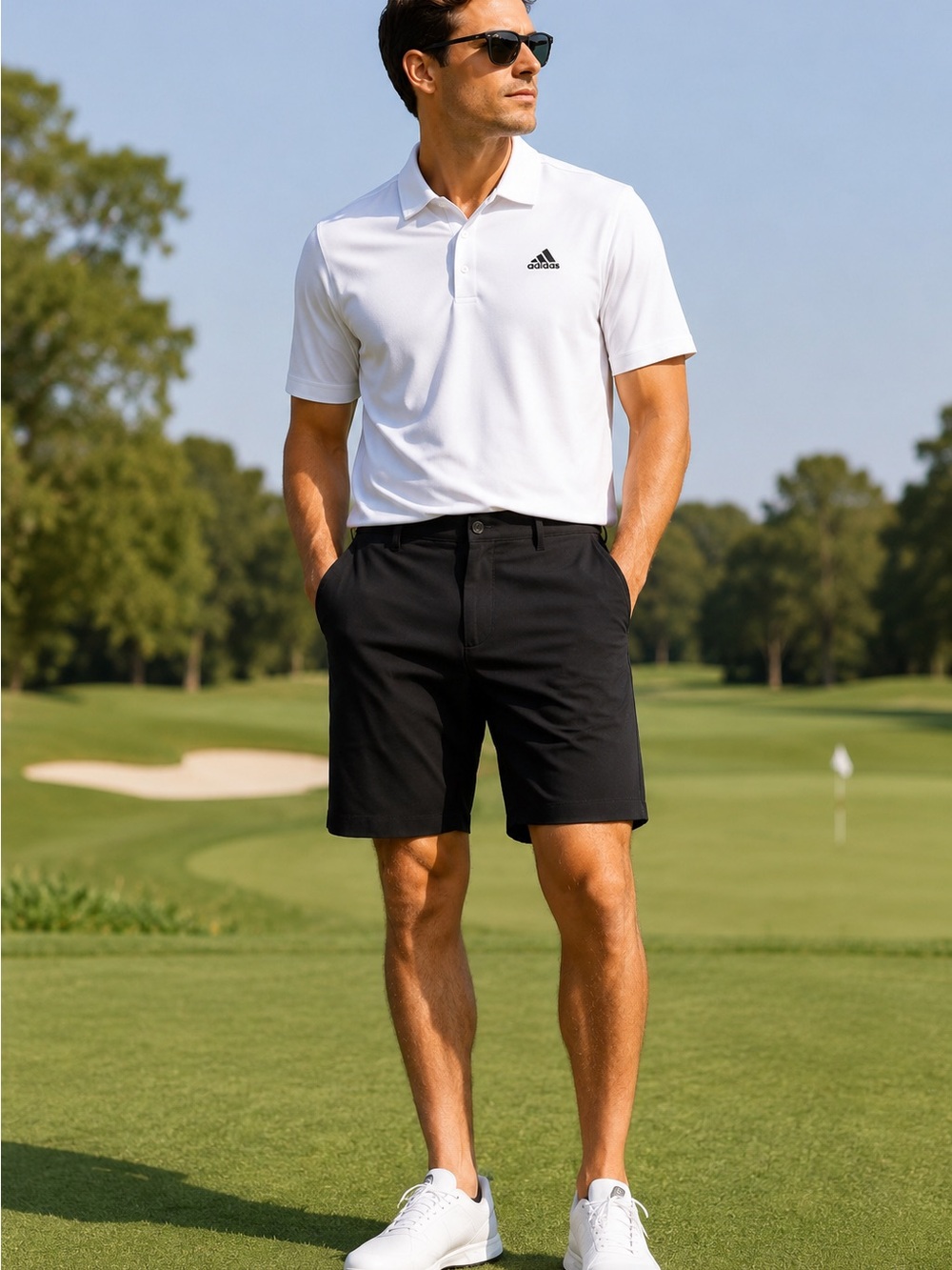 adidas Ultimate365 Golf Shorts – Men’s Size 36 NWT Black Performance Stretch